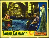 4c172 DU BARRY movie lobby card '30 great image of Norma Talmadge in castle!