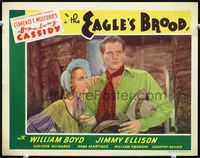 4c174 EAGLE'S BROOD movie lobby card R46 close-up of Jimmy Ellison!
