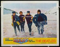 4c291 HELP LC #5 '65 The Beatles, rock & roll classic, great image of John, Paul, Ringo & George