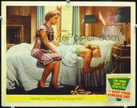 4c371 KEEP YOUR POWDER DRY movie lobby card #8 '45 great image of sexy Lana Turner, Laraine Day!