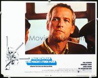 4c444 MACKINTOSH MAN movie lobby card #2 '73 great close-up of Paul Newman!