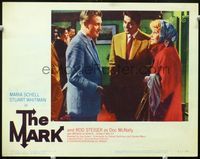 4c471 MARK movie lobby card #1 '61 psychiatrist Rod Steiger, Maria Schell, Stuart Whitman!