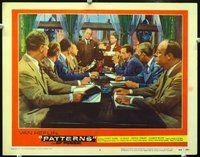 4c583 PATTERNS movie lobby card #6 '56 great image of Van Heflin at business meeting!