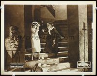4c674 ROOM & BOARD movie lobby card '21 cool image of Constance Binney trying not to get smacked!