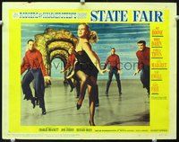 4c783 STATE FAIR lobby card #5 '62 sexiest Ann-Margret on stage in skimpy outfit with male dancers!