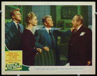 4c784 STATE OF THE UNION LC #2 '48 great image of Spencer Tracy, Angela Lansbury & Van Johnson!