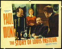 4c786 STORY OF LOUIS PASTEUR LC '36 Paul Muni as famous scientist w/Josephine Hutchinson!