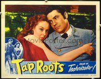 4c811 TAP ROOTS movie lobby card #6 '48 close-up of sexy Susan Hayward, Whitfield Connor!
