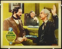 4c872 TOM SAWYER DETECTIVE other company lobby card '38 cool courtroom image of man being sworn in!