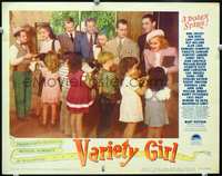 4c917 VARIETY GIRL LC #6 '47 all-star cast, Dorothy Lamour, Alan Ladd sign autographs for kids!