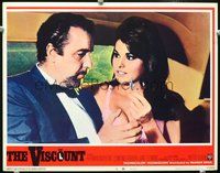 4c929 VISCOUNT movie lobby card #8 '67 Fernando Rey in fancy car w/sexy girl!