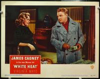 4c964 WHITE HEAT LC #3 '49 sexy Virginia Mayo loves James Cagney when he's got lots of dough!