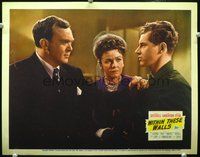 4c980 WITHIN THESE WALLS movie lobby card '45 close-up of Thomas Mitchell, Mary Anderson!