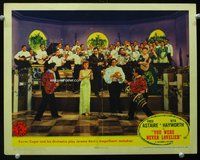 4c992 YOU WERE NEVER LOVELIER LC '42 great image of Xavier Cugat & his entire band & pretty singer!