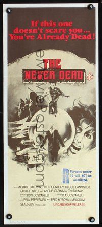4d798 PHANTASM Aust daybill '79 if this one doesn't scare you, you're already dead, The Never Dead!