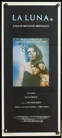 4d721 LUNA Australian daybill '79 Jill Clayburgh loves her son the wrong way, Bernardo Bertolucci