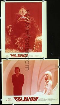 4e232 GALAXINA 2 Middle Eastern 8x10 movie stills '80 sexy Dorothy Stratten, wild monster!