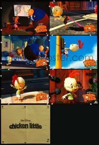 4e787 CHICKEN LITTLE 6 French movie lobby cards '05 Walt Disney CG animation, great images!