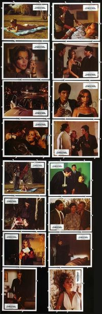 4e663 DIRTY HANDS 16 French movie lobby cards '75 images of sexy Romy Schneider, Rod Steiger!