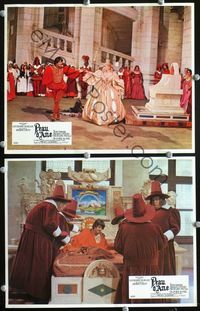 4e864 DONKEY SKIN 2 French movie lobby cards '70 Peau d'ane, Jacques Demy, Catherine Deneuve!