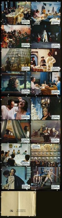 4e664 FELLINI'S CASANOVA 16 French LCs '76 Il Casanova di Federico Fellini, Donald Sutherland!