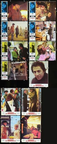 4e698 MIDNIGHT COWBOY 12 French lobby cards '69 different images of Dustin Hoffman & Jon Voight!