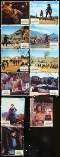4e707 ONCE UPON A TIME IN THE WEST 11 French LCs '68 Sergio Leone, Claudia Cardinale, Henry Fonda!