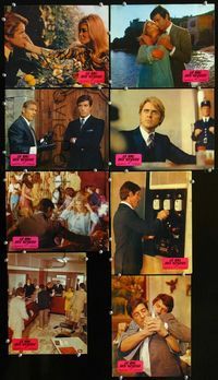 4e760 PLAYMATES 8 French movie lobby cards '68 Jean-Claude Bercq, Georges Bellec!