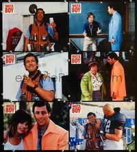 4e805 WATERBOY 6 French lobby cards '98 great images of goofy Adam Sandler, Kathy Bates, football!