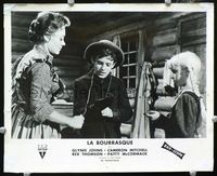 4e875 ALL MINE TO GIVE French movie still '57 cool image of Glynis Johns w/orphans!