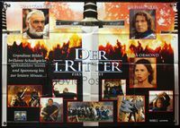 4d012 FIRST KNIGHT video German 33x47 '95 Richard Gere as Lancelot, Sean Connery as Arthur, Ormond!