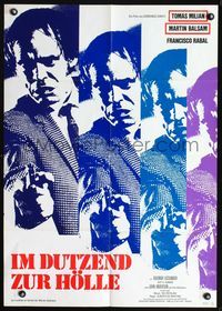 4d078 COUNSELOR AT CRIME German movie poster '73 Alberto De Martino's Il Consigliori, Martin Balsam!