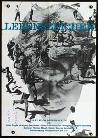 4d255 SIGNS OF LIFE German movie poster '68 Werner Herzog's Lebenszeichen, cool wild image!