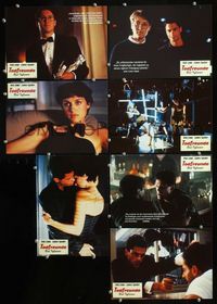 4e530 BAD INFLUENCE 7 German movie lobby cards '90 Rob Lowe, James Spader, Rosalyn Landor!