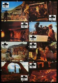 4e505 ONCE UPON A TIME IN THE WEST 8 German LCs R80s Sergio Leone, Claudia Cardinale & Henry Fonda!
