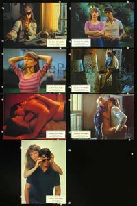 4e535 RISKY BUSINESS 7 German LCs '83 different images of Tom Cruise & sexy Rebecca De Mornay!