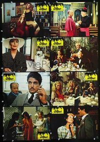 4e513 SENTINEL 8 German movie lobby cards '77 Chris Sarandon, Cristina Raines, Martin Balsam!
