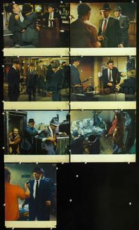 4e533 MADIGAN 7 German movie lobby cards '68 Don Siegel directed, Richard Widmark, Harry Guardino