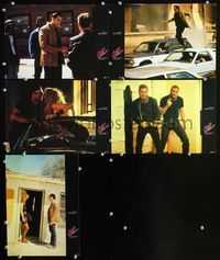 4e556 WILD AT HEART 5 German lobby cards '90 David Lynch, cool images of Nicolas Cage, Laura Dern!