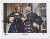 4e597 ADVENTURES OF BARON MUNCHAUSEN German 9x12 '43 cool image of Hans Albers w/old sniper rifle!