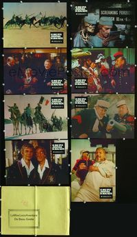 4e498 LAST REMAKE OF BEAU GESTE 8 German 8.25x11.75 '77 great wacky images of Marty Feldman & cast!