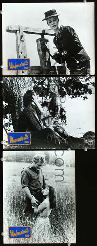 4e578 MADEMOISELLE 3 German 8.75x11.5 movie stills '66 great images of pretty Jeanne Moreau!