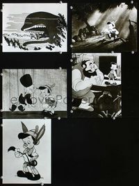 4e553 PINOCCHIO 5 German 7x9.5 still R80s cool different images from Walt Disney classic cartoon!
