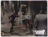4e637 SECRET OF MONTE CRISTO German 9x11 movie still '61 cool image of Rory Calhoun in duel!
