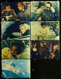 4e540 WHERE EAGLES DARE 7 German 8x12 '68 cool images of Clint Eastwood, Richard Burton, Mary Ure!