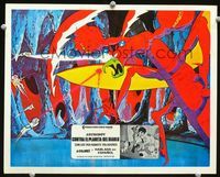4e936 ASTROBOY VS PLANET OF THE DEVIL FLYING ROBOTS South American LC '80s cool image from Japanese anime!