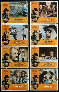 4e907 FAMILY PLOT 8 Mexican movie lobby cards '76 Alfred Hitchcock, Karen Black, Bruce Dern!