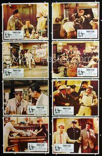 4e909 FRONT PAGE 8 Mexican movie lobby cards '75 Jack Lemmon & Walter Matthau, Billy Wilder!