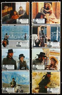 4e911 HIGH PLAINS DRIFTER 8 Mexican movie lobby cards '73 cool images of gunslinger Clint Eastwood!