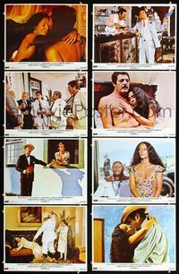 4e205 GABRIELA 8 Panama movie lobby cards '83 sexy Sonia Braga, Marcello Mastroianni!